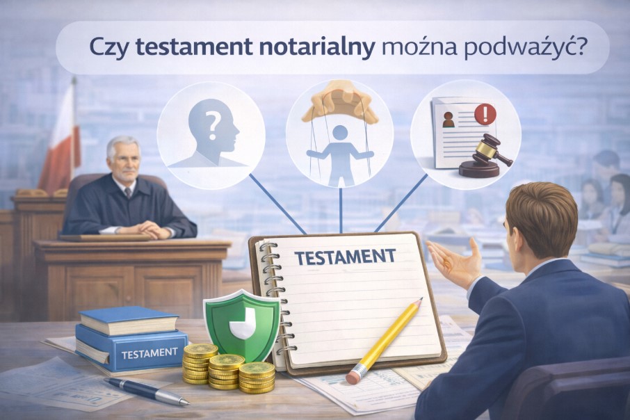 Czy testament notarialny można podważyć