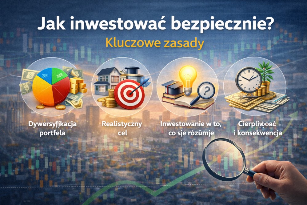 Jak inwestować bezpiecznie? Kluczowe zasady