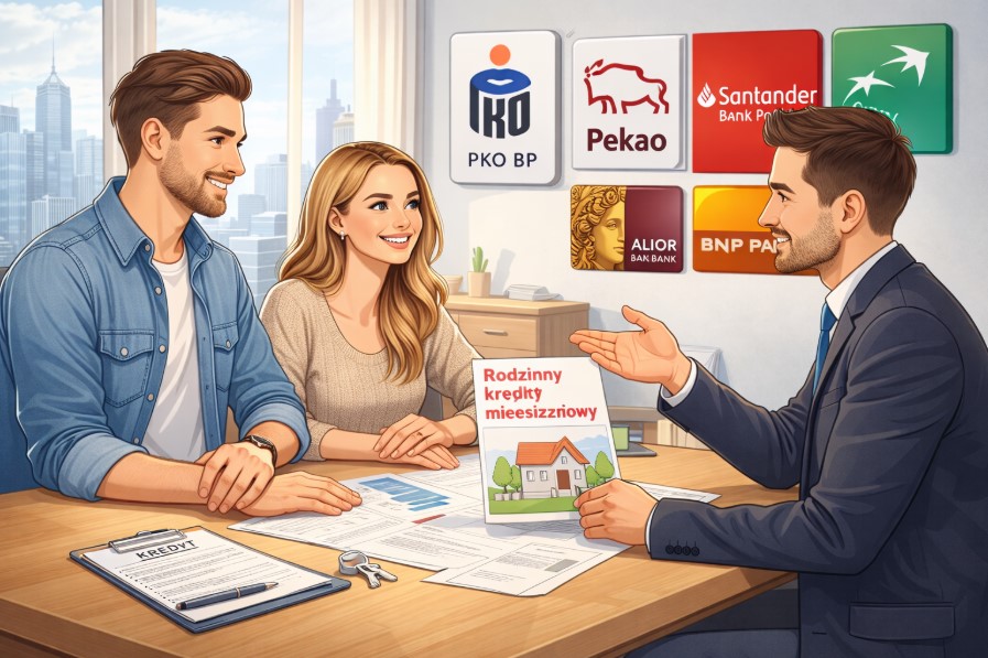 Jakie banki oferują rodzinny kredyt mieszkaniowy
