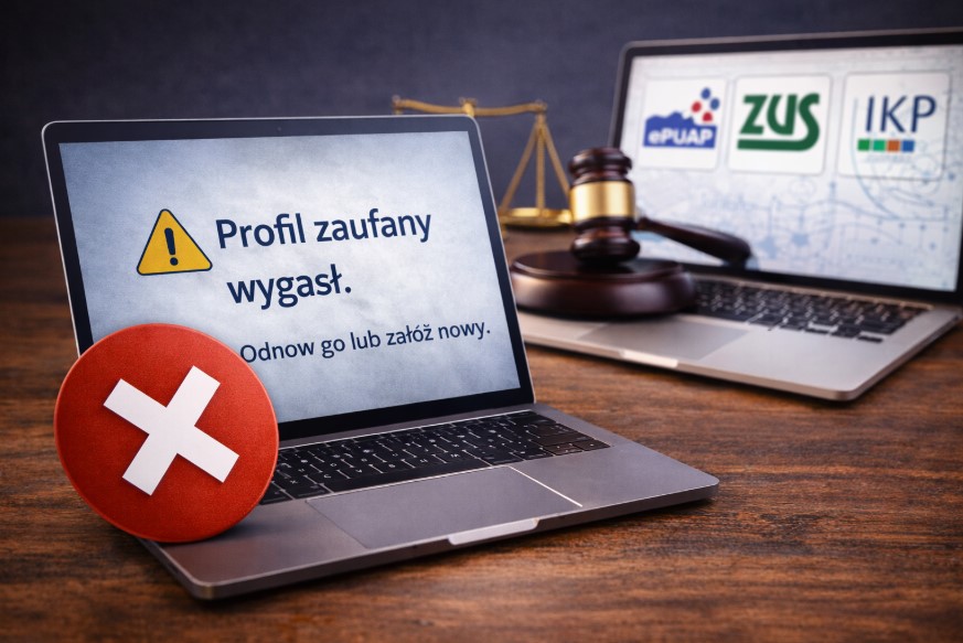 Profil zaufany wygasł a logowanie do urzędów