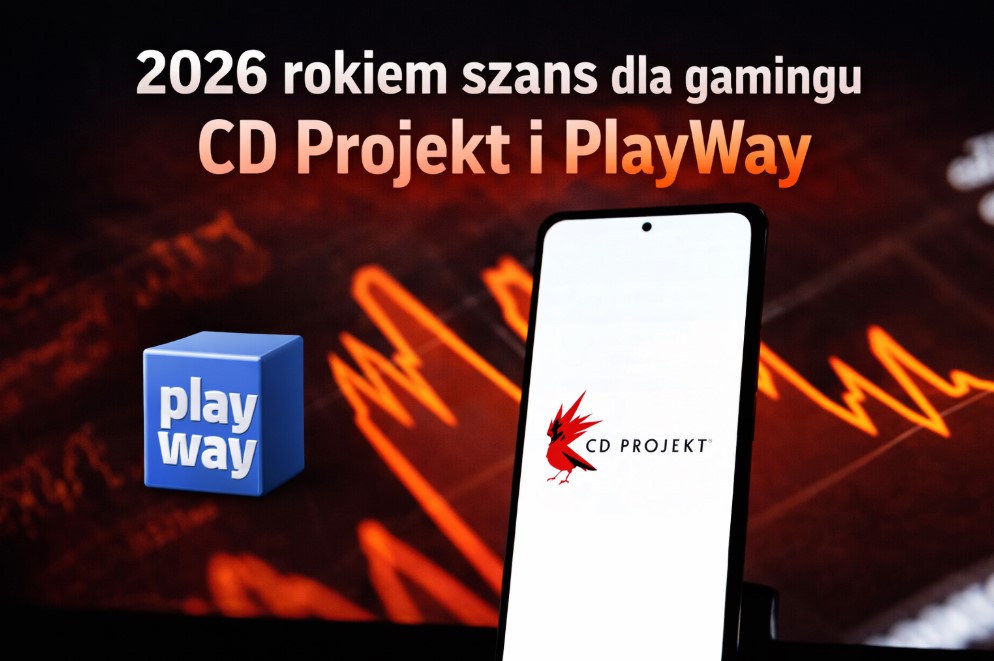2026 rok szansą dla gamingu z GPW. CD Projekt i PlayWay w centrum uwagi