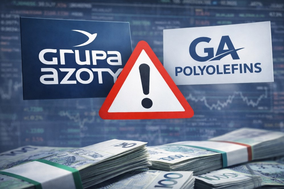 Grupa Azoty uspokaja rynek. Sprawa GA Polyolefins bez wpływu na bieżącą działalność