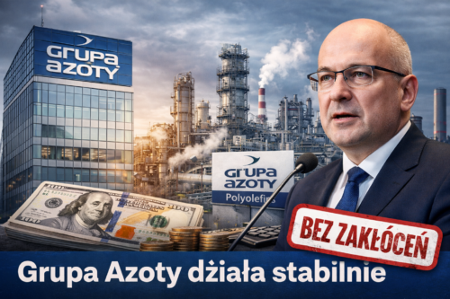 Prezes Grupy Azoty uspokaja rynek. Działania wierzycieli wobec GA Polyolefins bez wpływu na bieżącą działalność