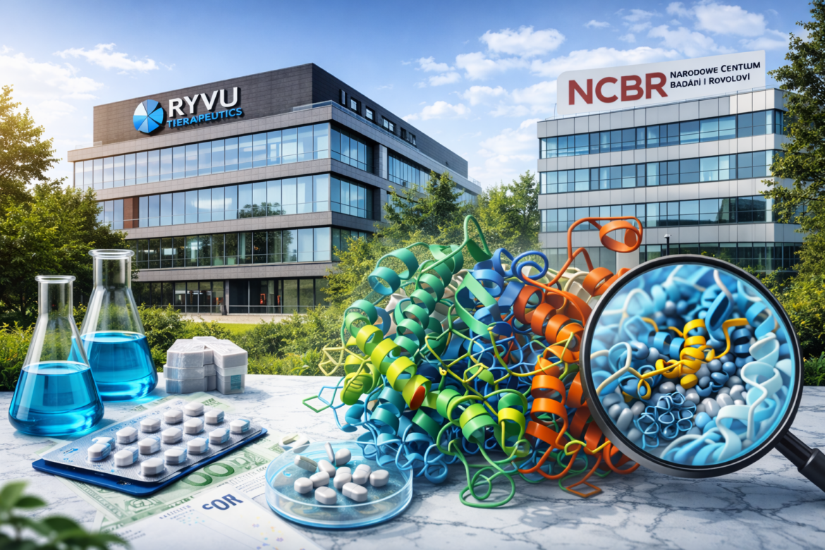 Projekt PERO Ryvu Therapeutics z rekomendacją dofinansowania z NCBR