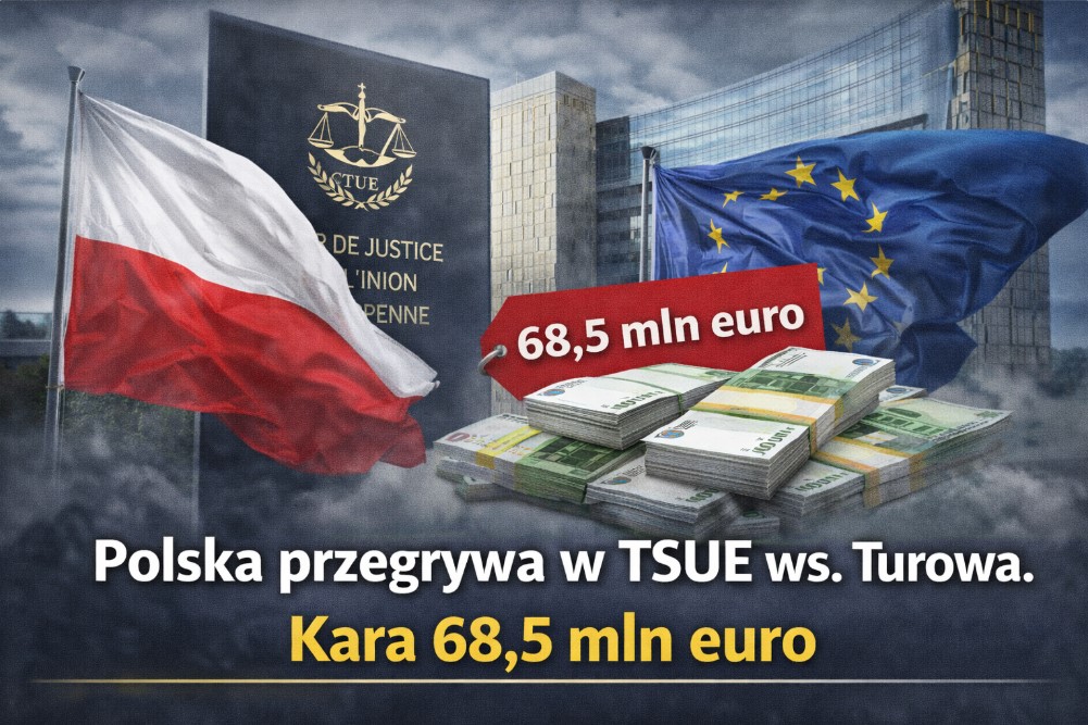 TSUE podtrzymuje kary za Turów. Polska traci 68,5 mln euro