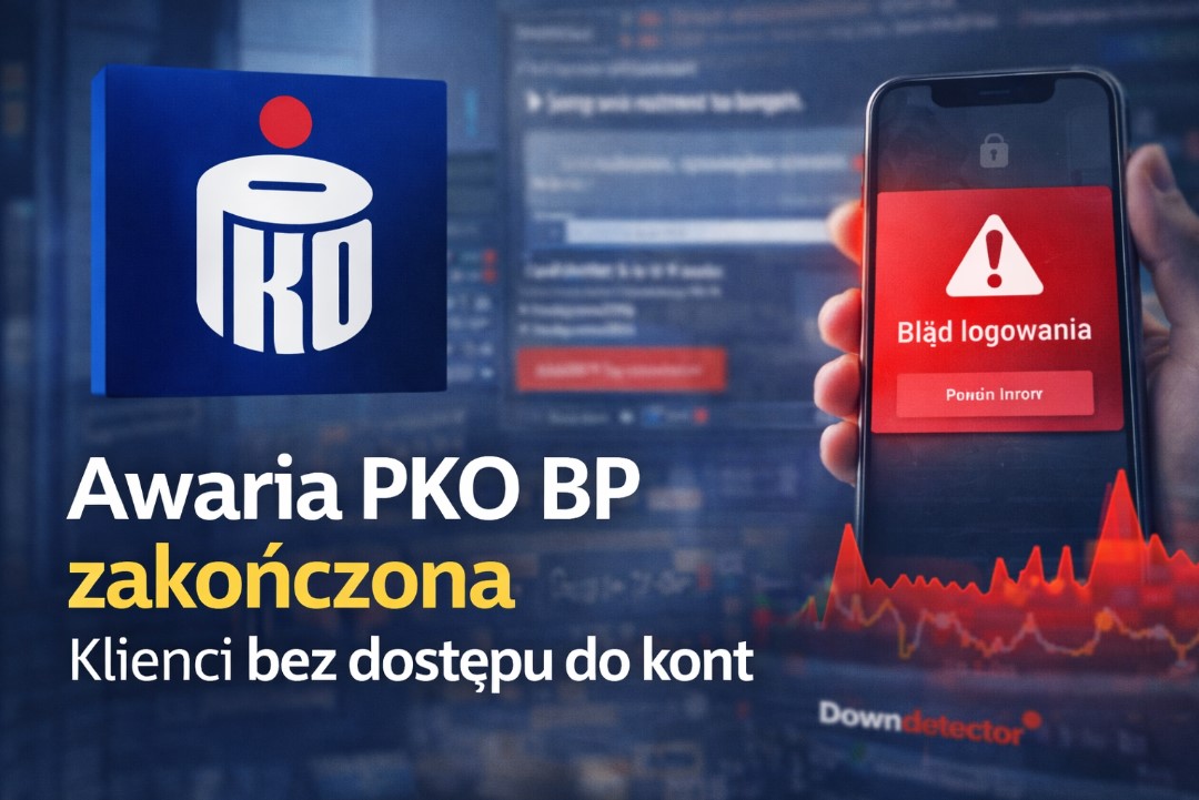 Awaria PKO BP zakończona. Klienci nie mieli dostępu do kont – Co Się Wydarzyło?