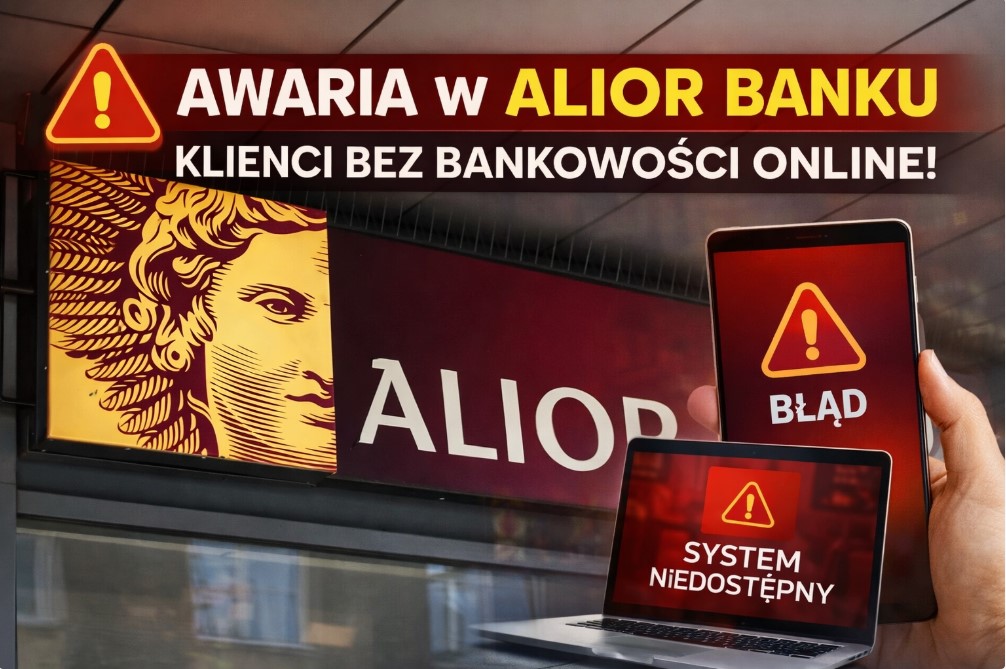 Awaria w Alior Banku. Klienci bez dostępu do bankowości