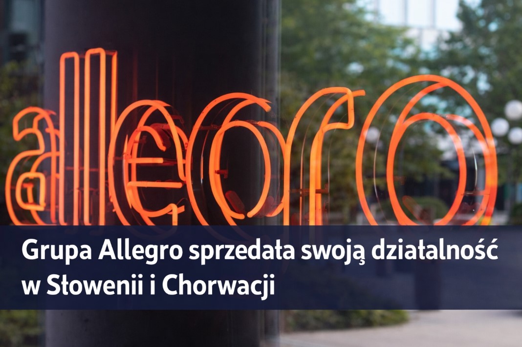 Grupa Allegro sprzedała swoją działalność w Słowenii i Chorwacji