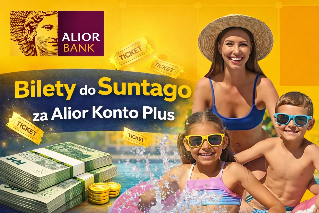 Bilety do Suntago za Alior Konto Plus – promocja dla rodzin 2026
