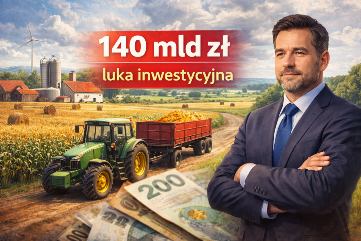 Polskie rolnictwo potrzebuje większych inwestycji