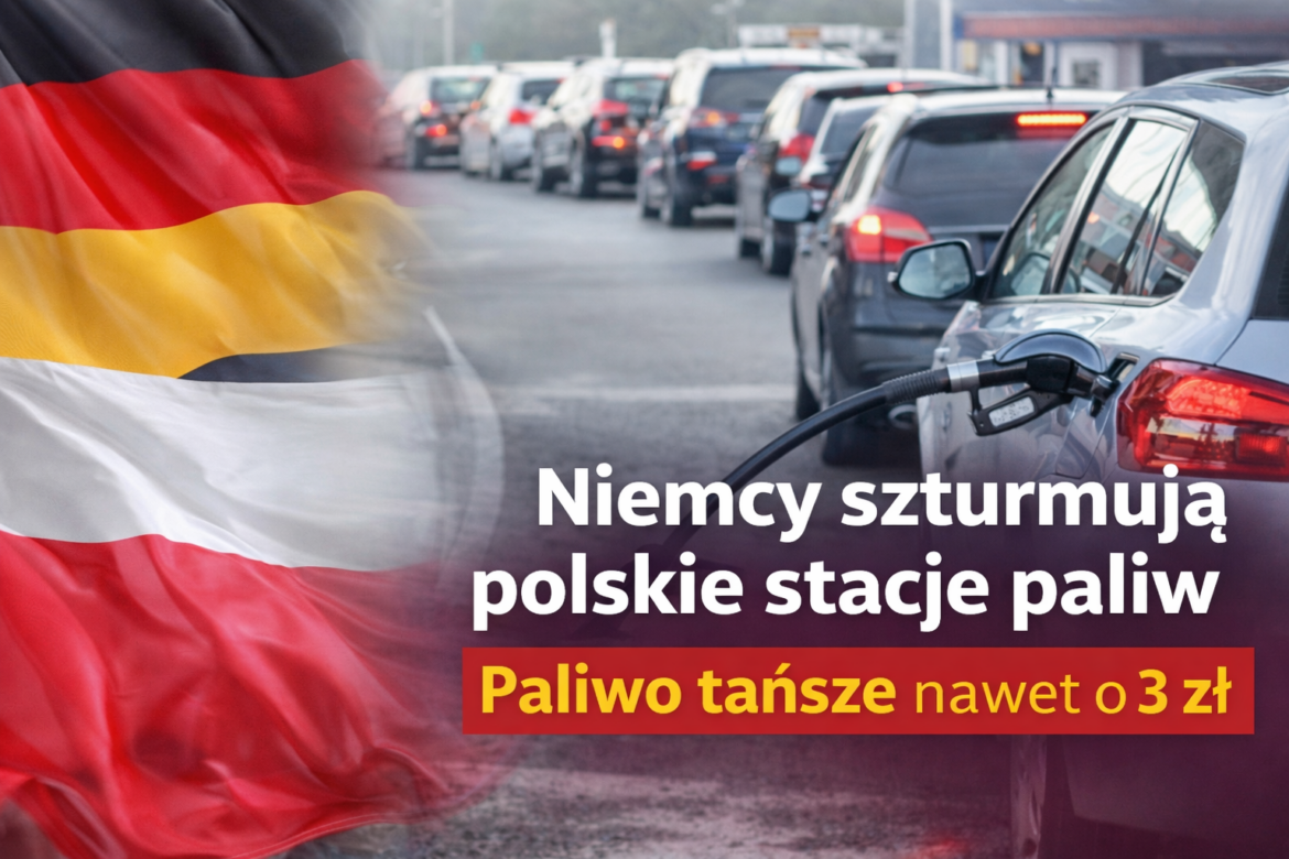 Niemieccy kierowcy tankują w Polsce. Różnice cen paliw przyciągają klientów zza granicy