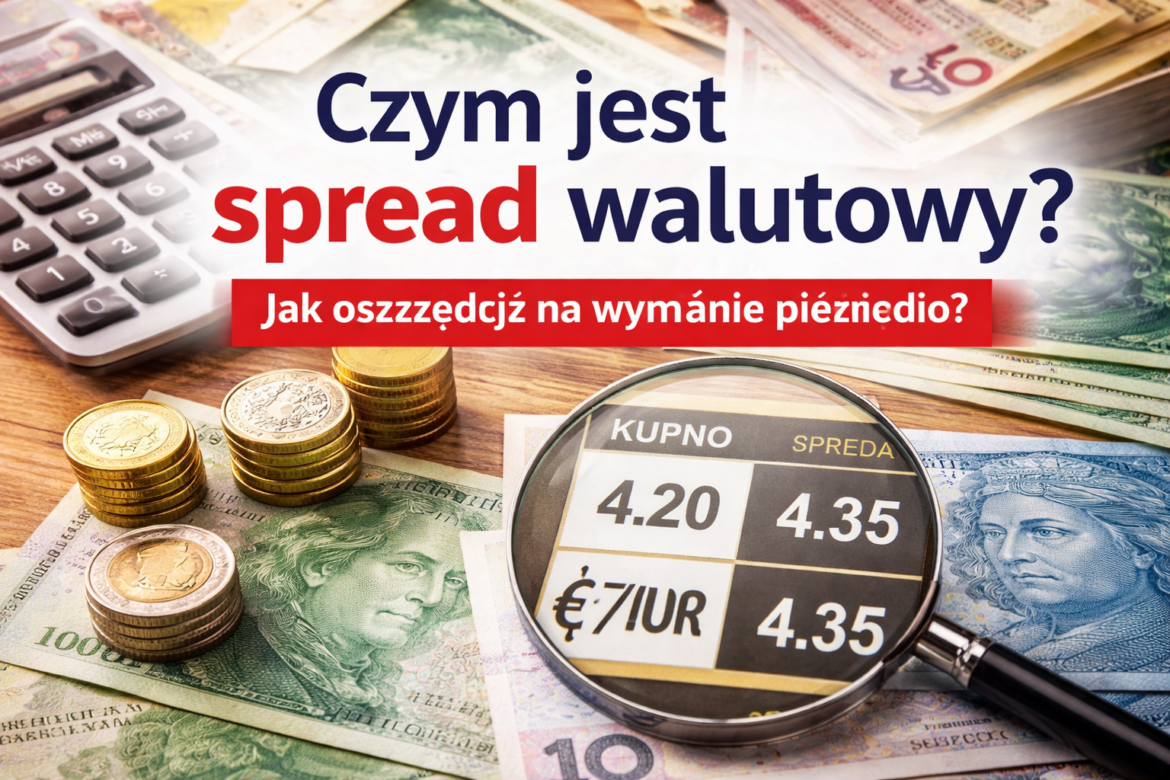 Czym jest spread walutowy i jak wpływa na koszt wymiany pieniędzy